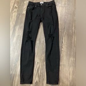 Paige Verdugo Ultra Skinny Women’s Black Jeans Size 28